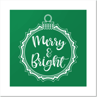 Merry & Bright Posters and Art